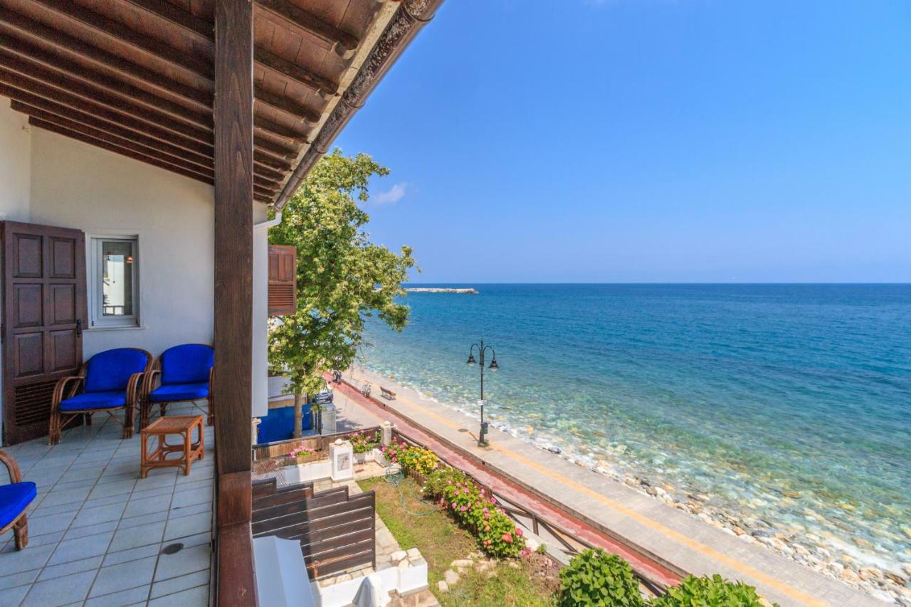 Agios Ioannis Luxurious Beachfront Holiday Home Dış mekan fotoğraf